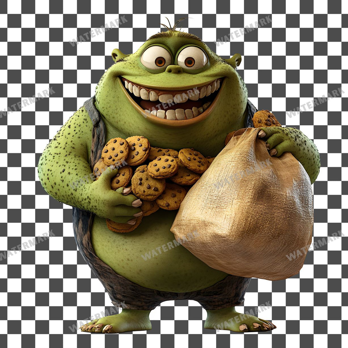 Characterbig Grin Clipart Pngs