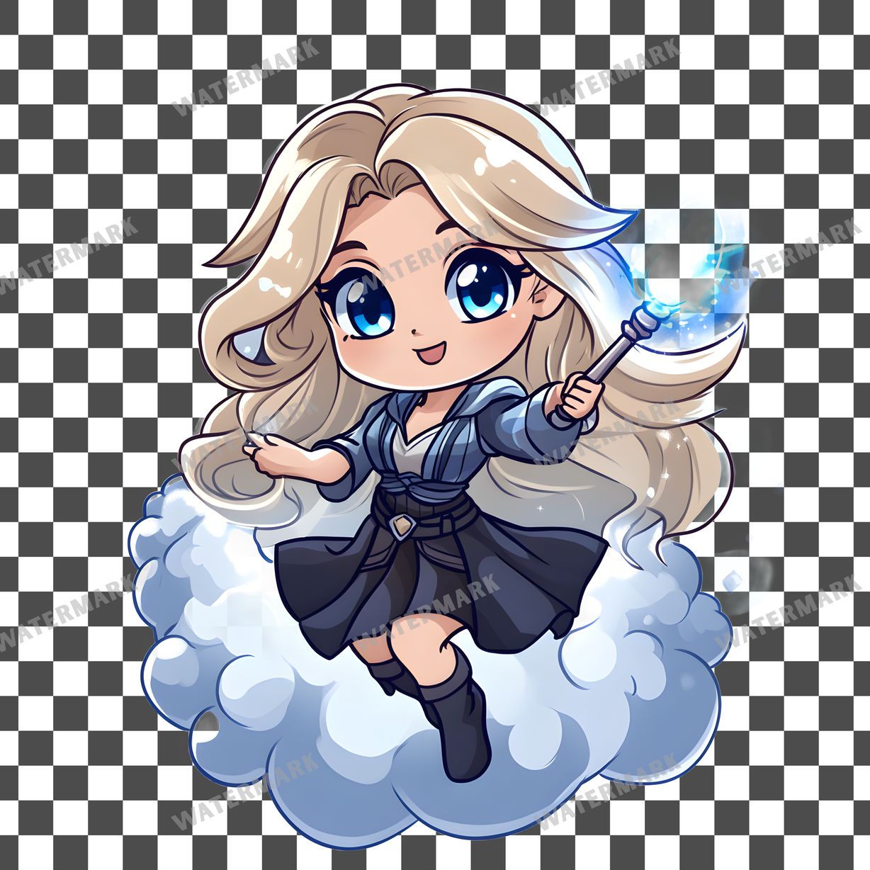 Chibi Cloud Clipart Pngs