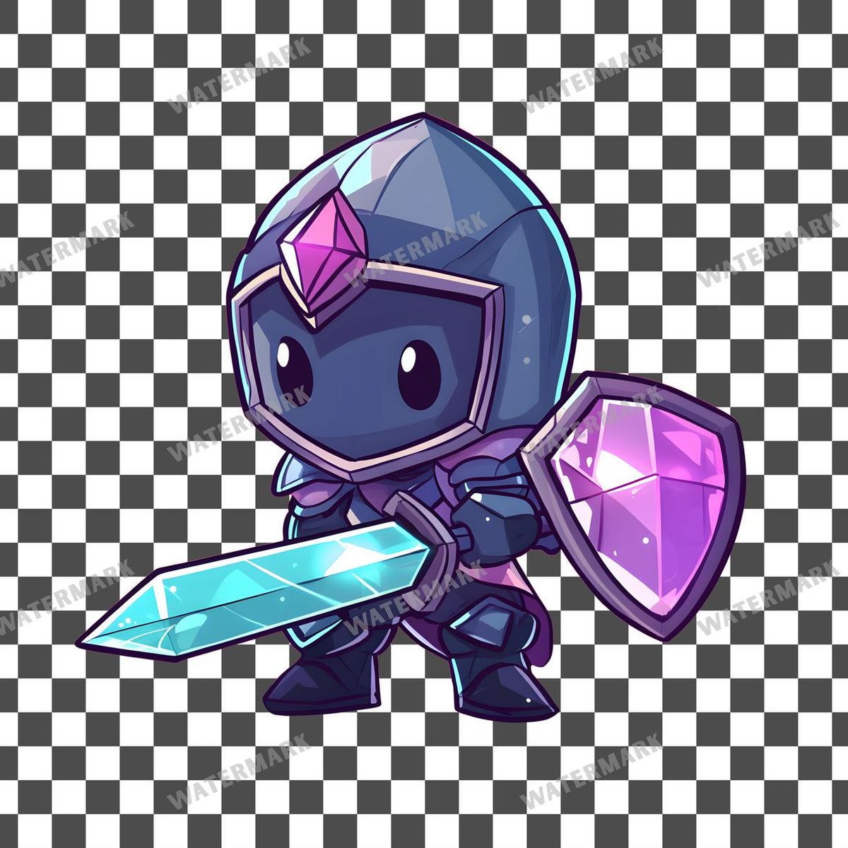 Chibi Crystal Clipart Pngs