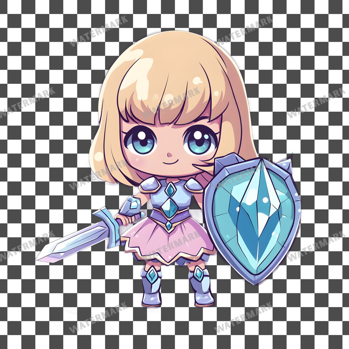 Chibi Crystal Clipart Pngs