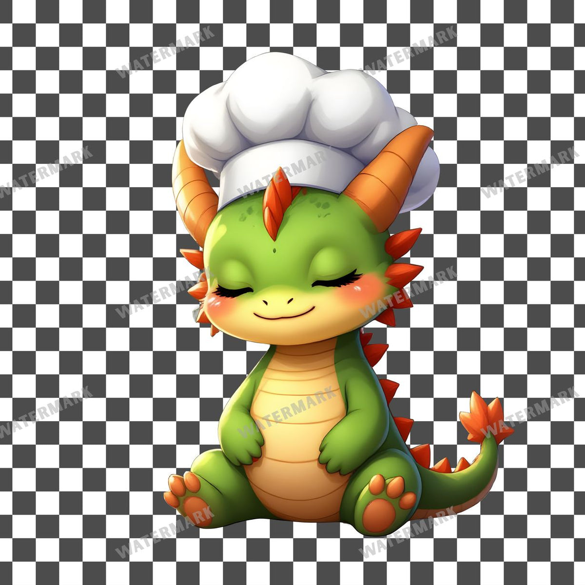 Chibi Dragon Puppy Clipart Pngs
