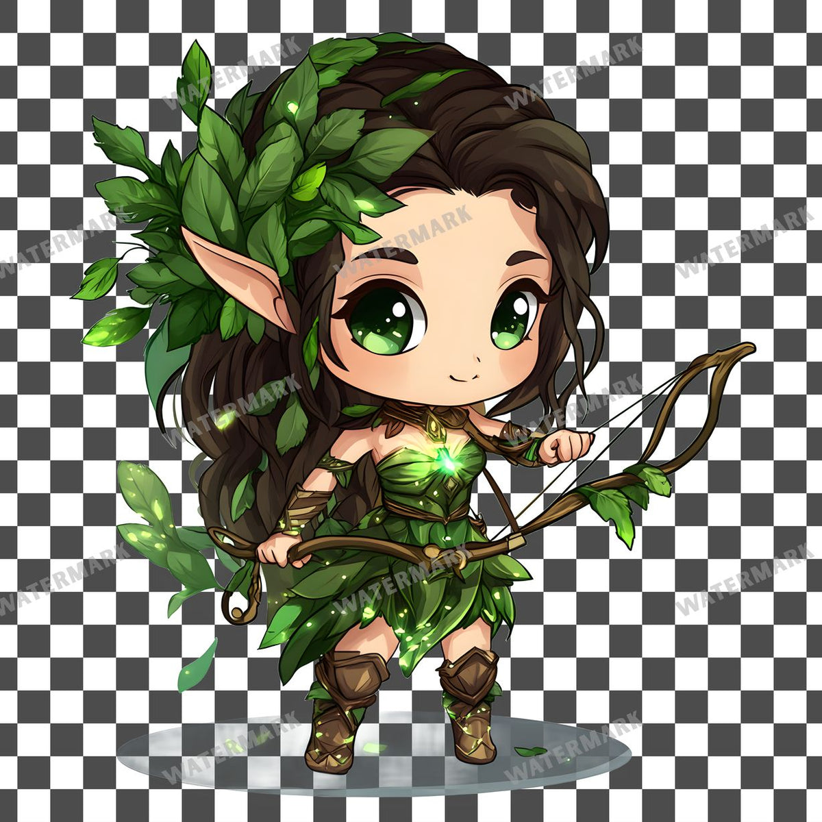 Chibi Forest Clipart Pngs