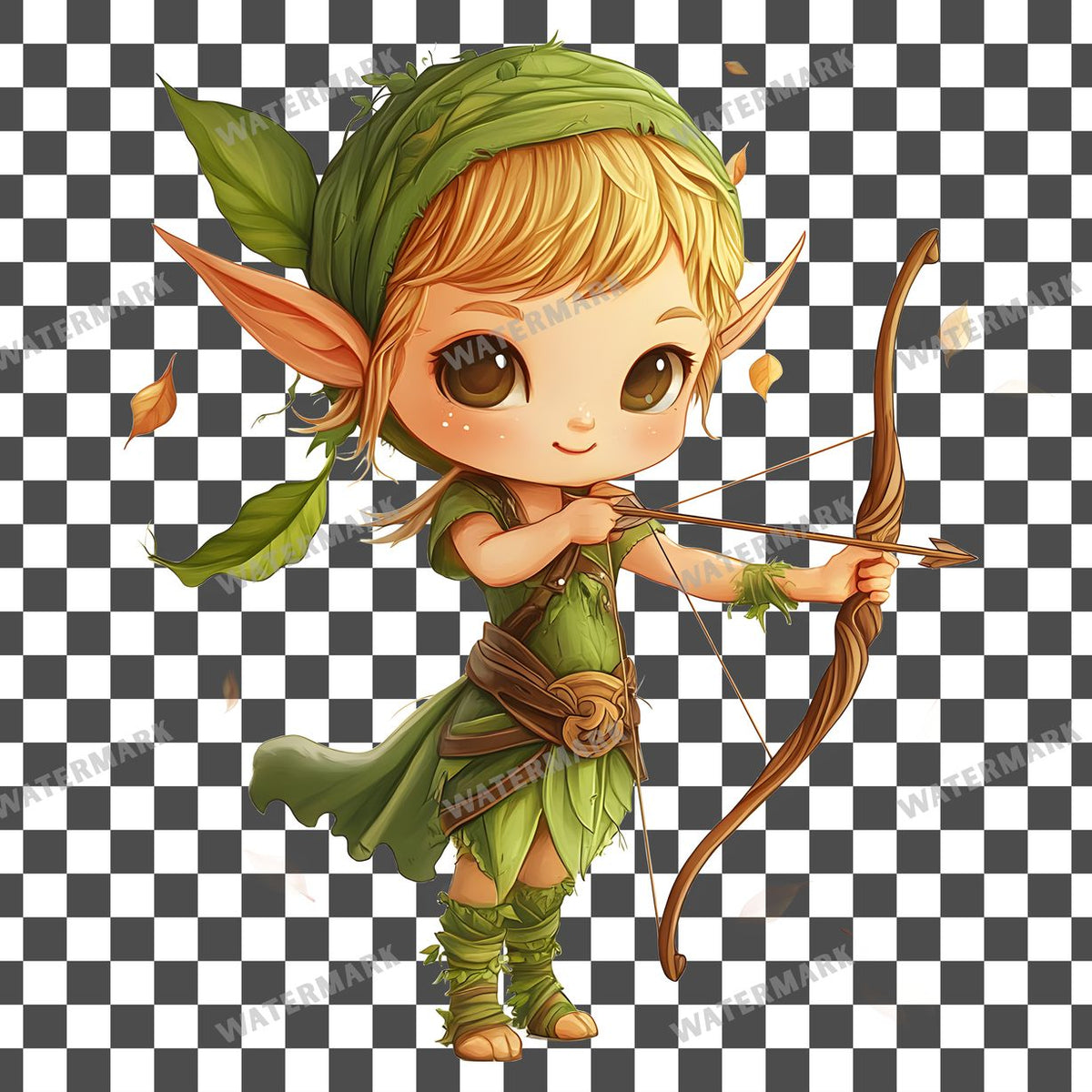 Chibi Forest Clipart Pngs