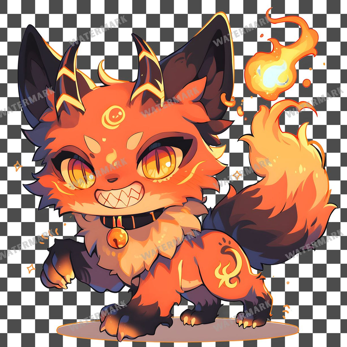 Chibi Fox Clipart Pngs