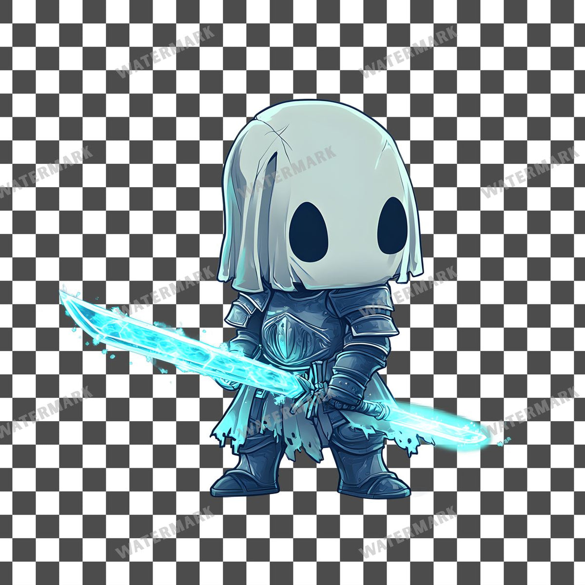 Chibi Ghost Clipart Pngs