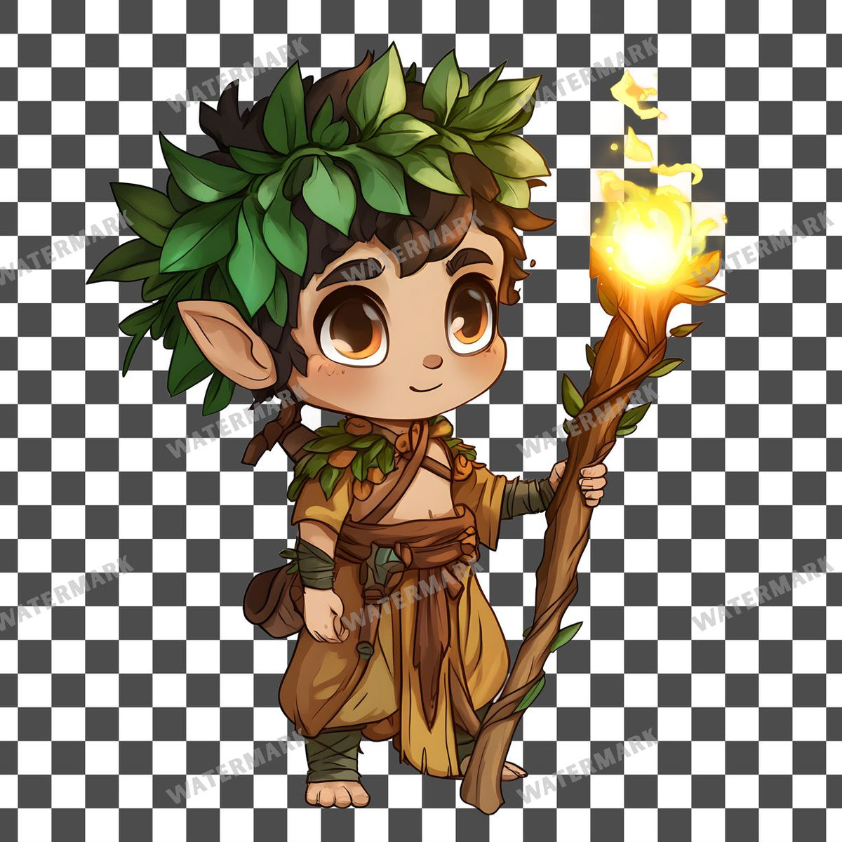 Chibi Jungle Clipart Pngs