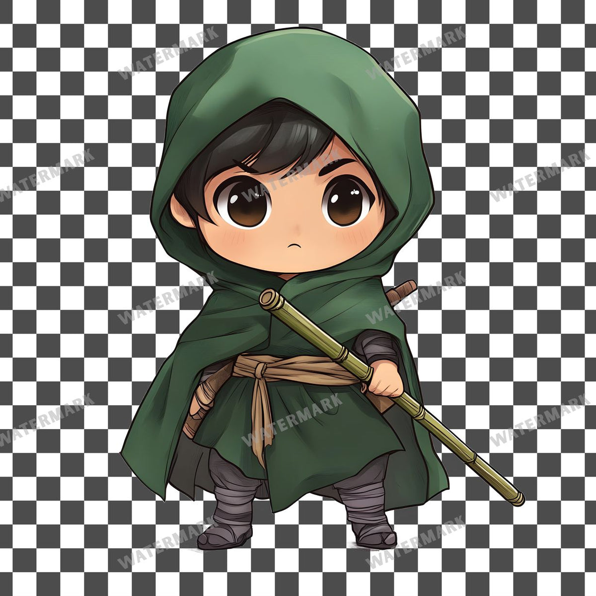 Chibi Jungle Clipart Pngs