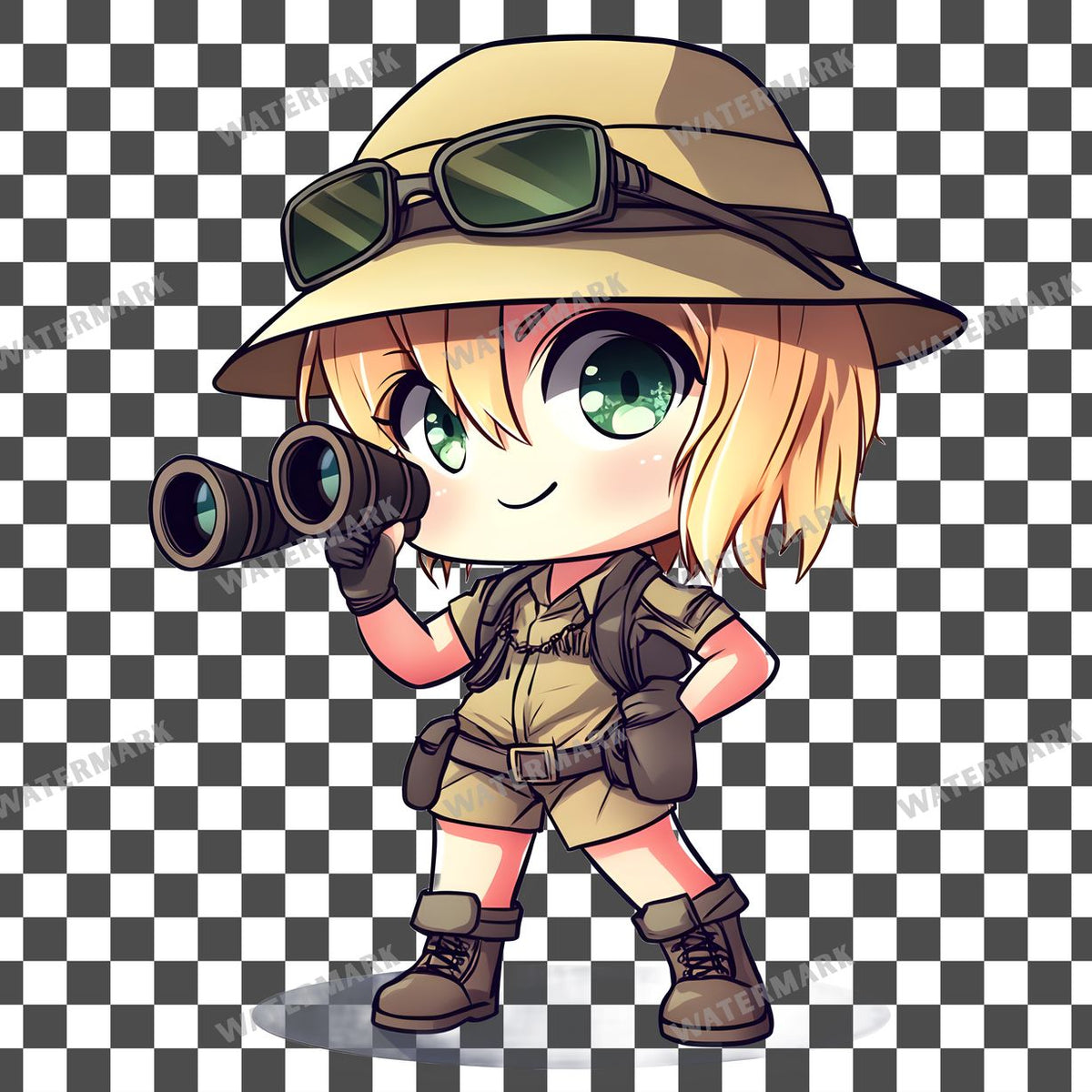 Chibi Jungle Clipart Pngs