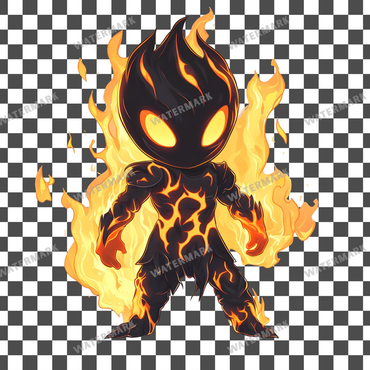 Chibi Lava Clipart Pngs
