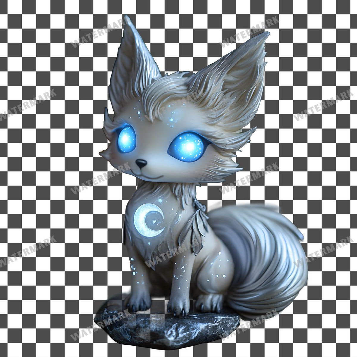 Chibi Lunar Clipart Pngs