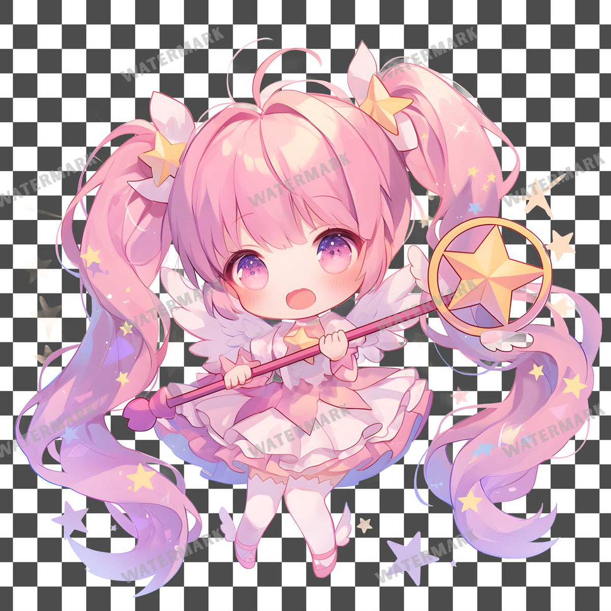 Chibi Magical Clipart Pngs
