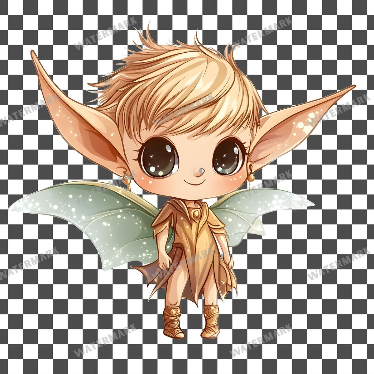 Chibi Magical Clipart Pngs