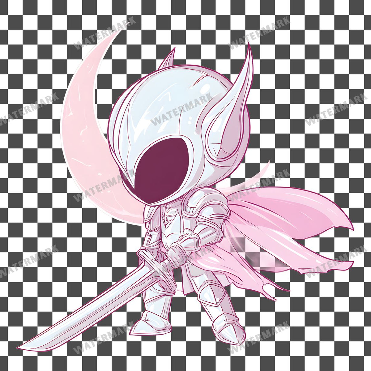 Chibi Moon Clipart Pngs