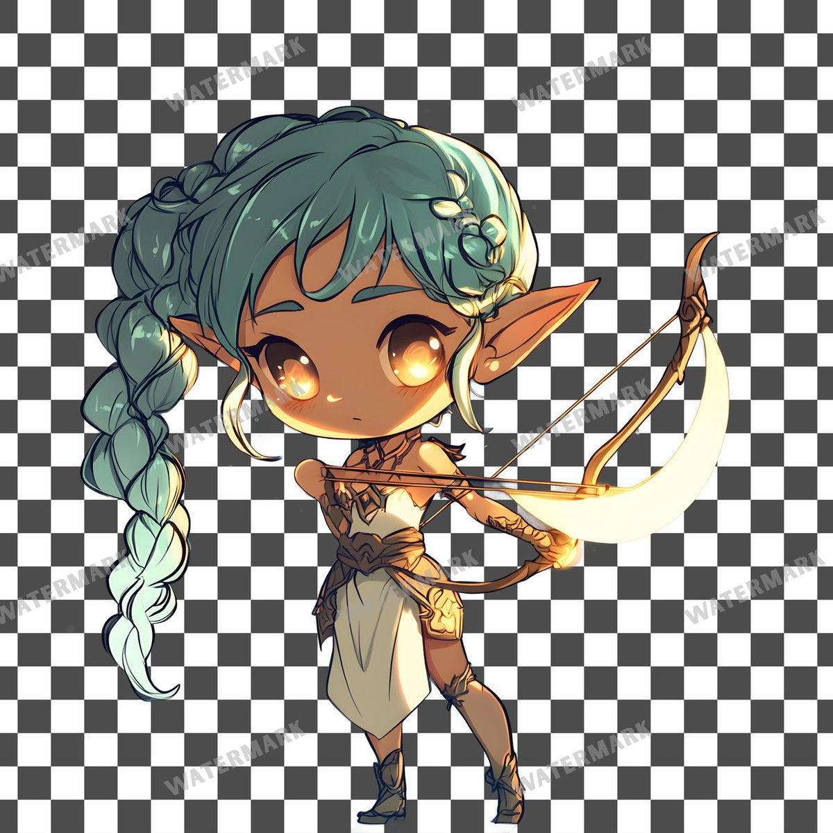 Chibi Moonlight Clipart Pngs