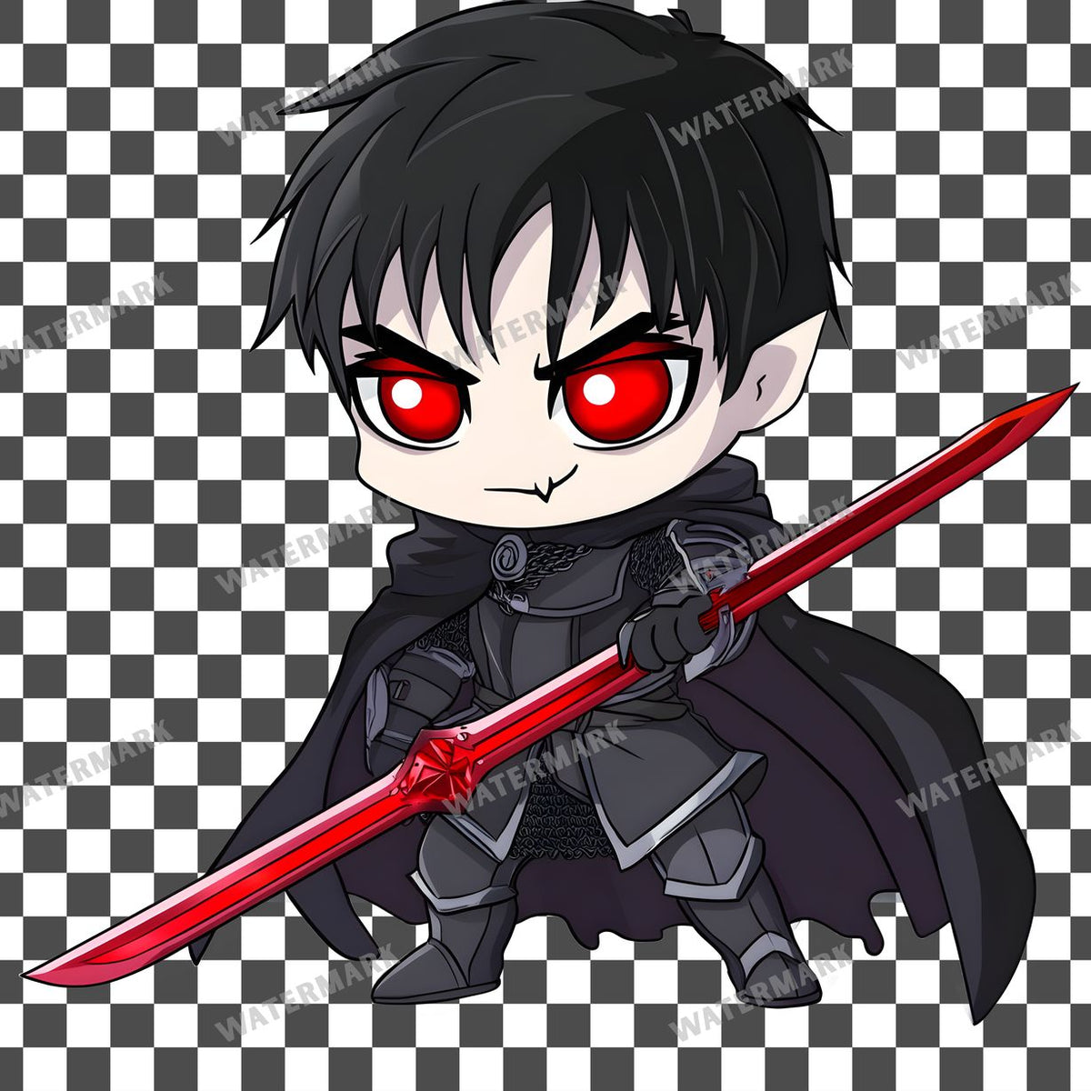 Chibi Vampire Clipart Pngs