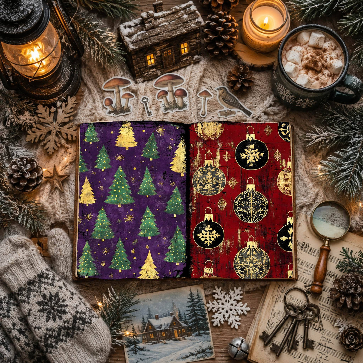 Christmas Digital Papers