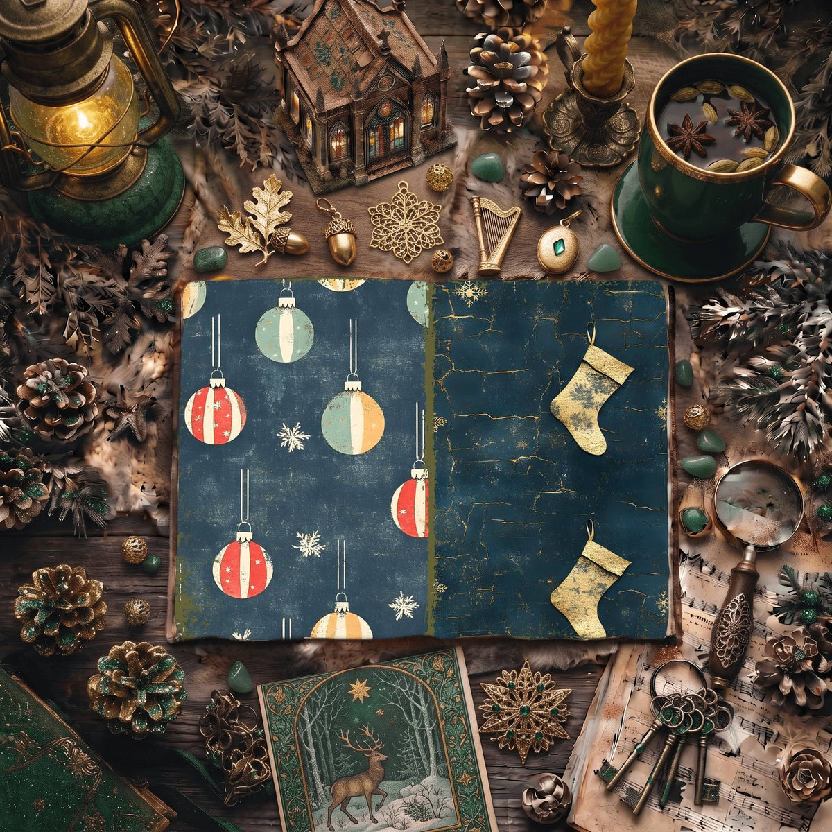 Christmas Digital Papers