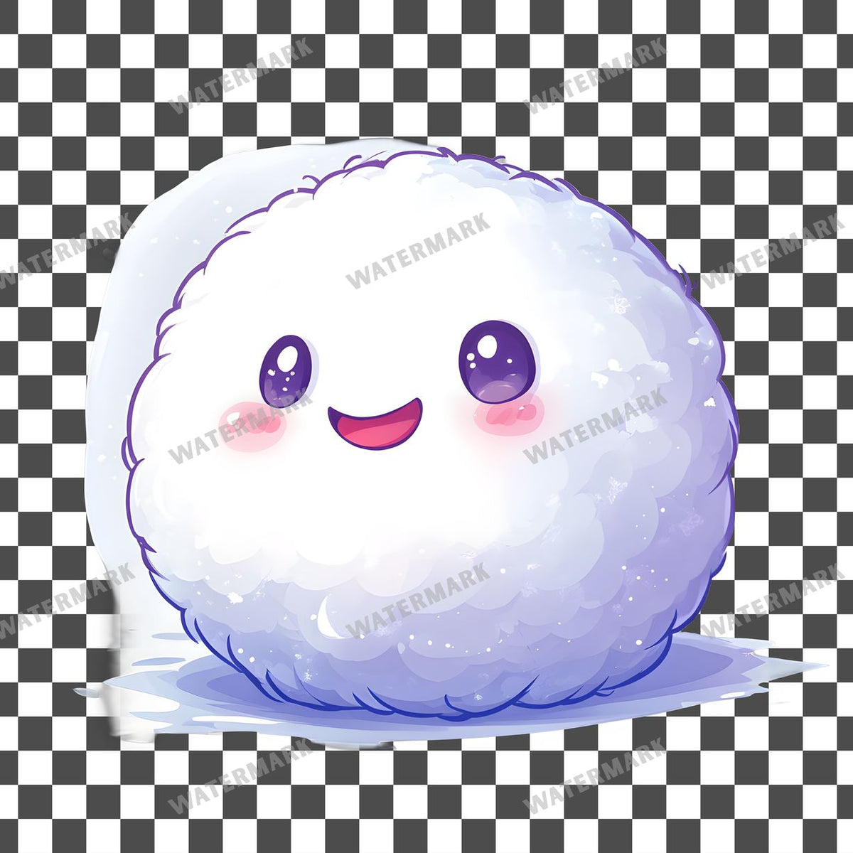 Christmas Kawaii Style Clipart Pngs