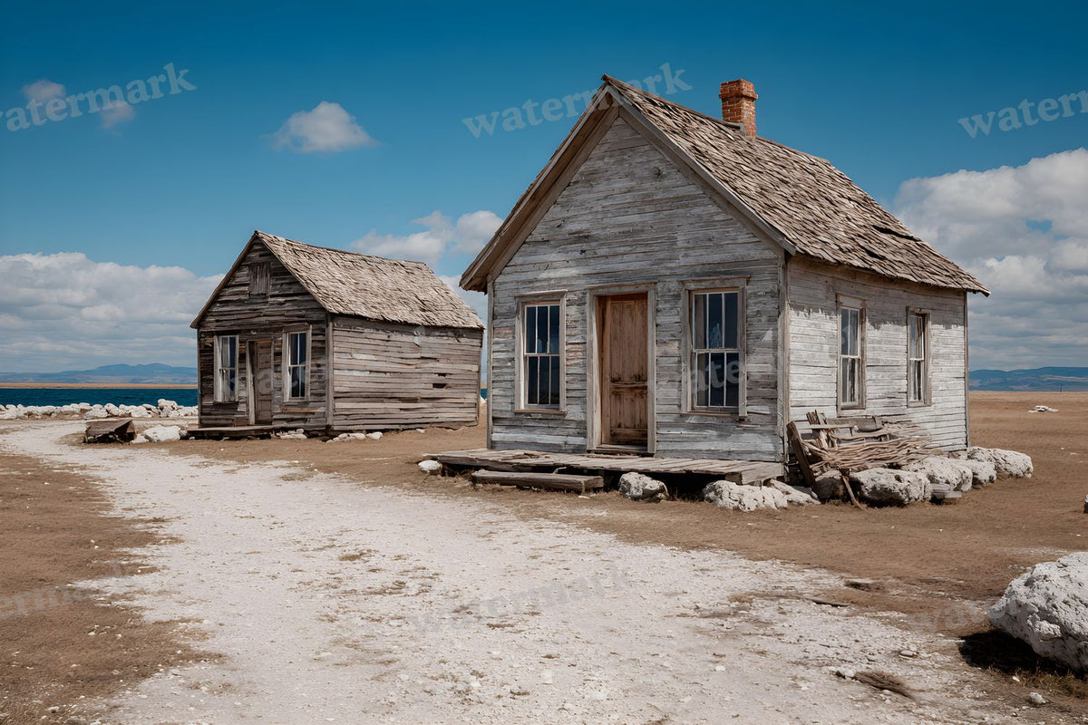Cinematic Western Scene Backdrop Images
