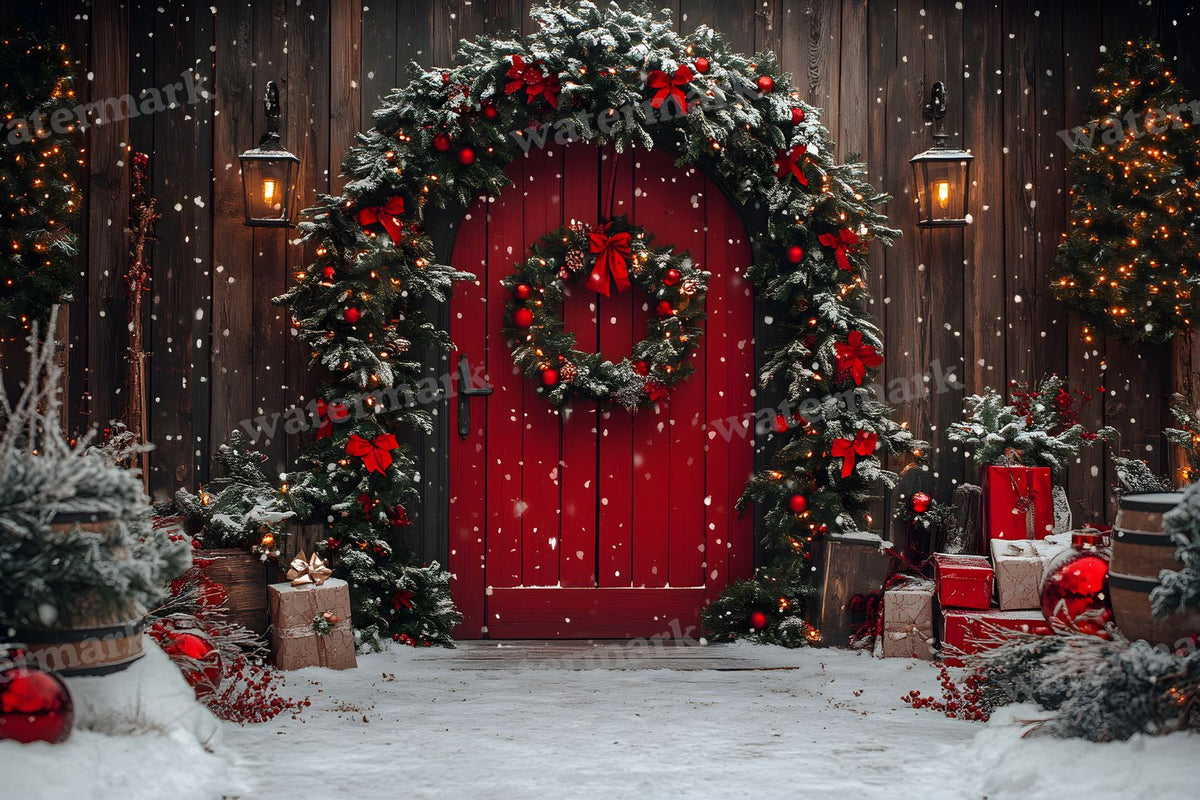 Classic Christmas Backdrop Images
