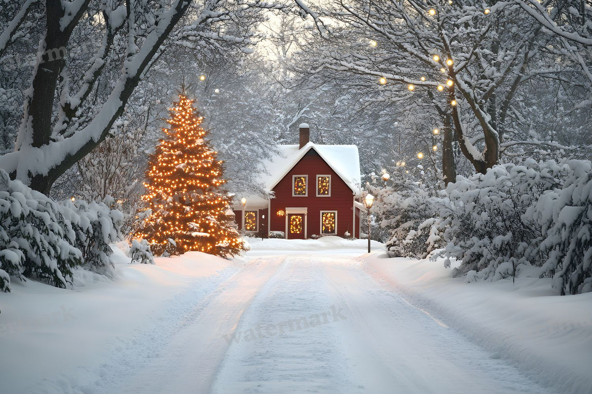 Classic Christmas Backdrop Images