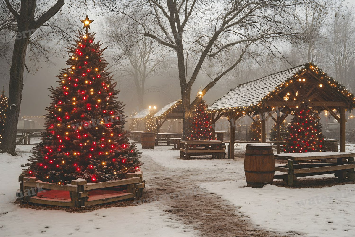 Classic Christmas Backdrop Images