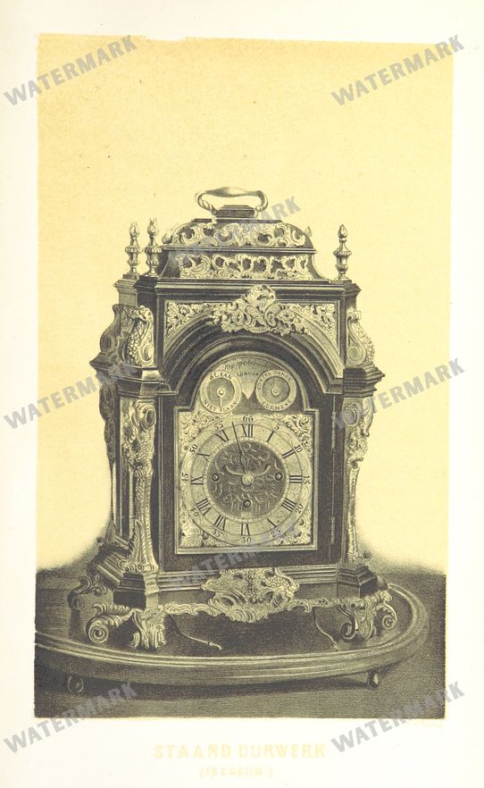 Clocks And Timepieces Vintage Prints
