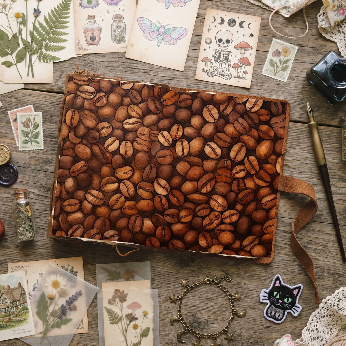 Coffee Shop Digital Papers