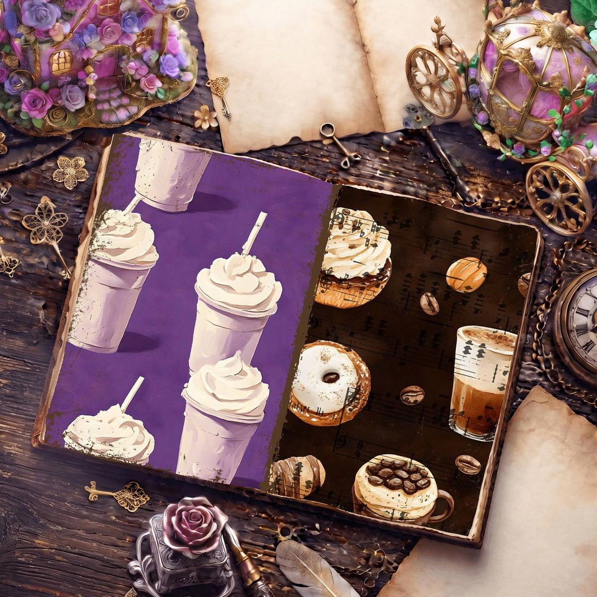 Coffee Digital Papers