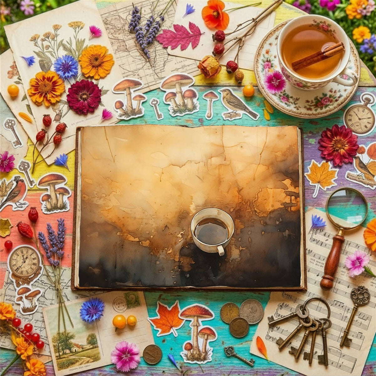 Coffee Digital Papers