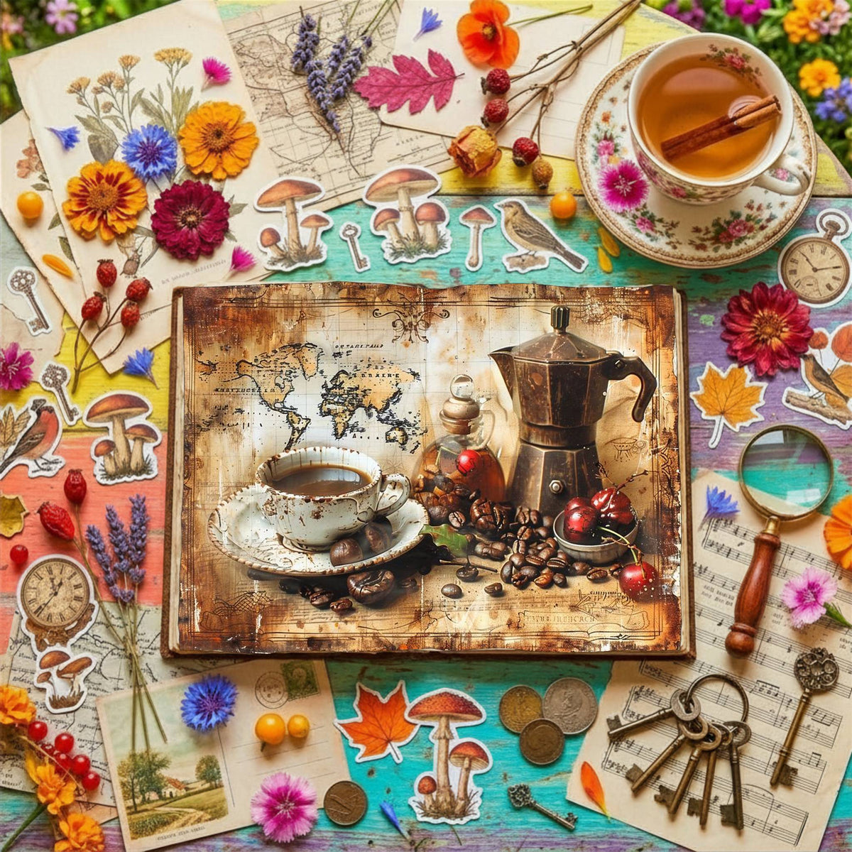 Coffee Digital Papers