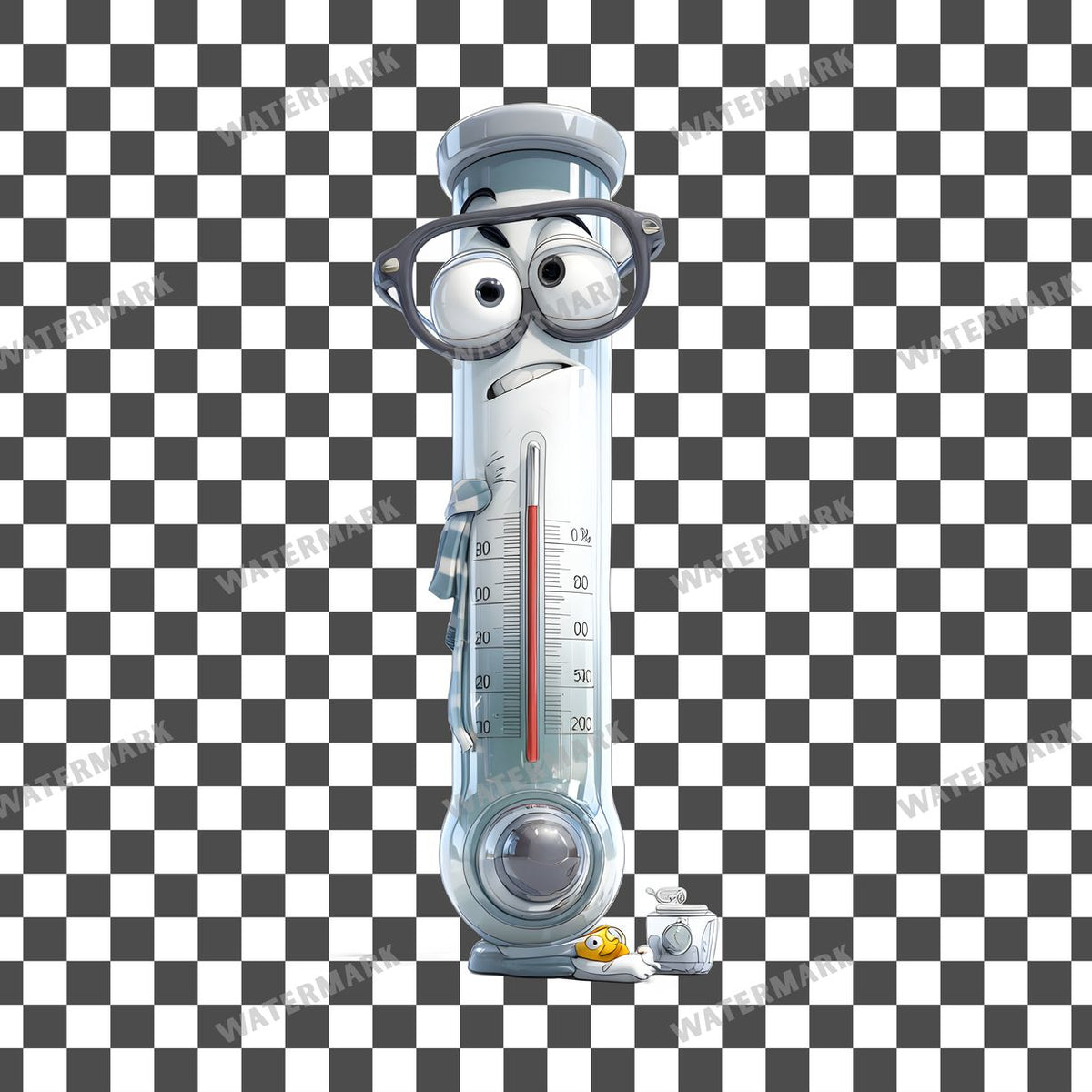 Cold Shivering Character Clipart Pngs
