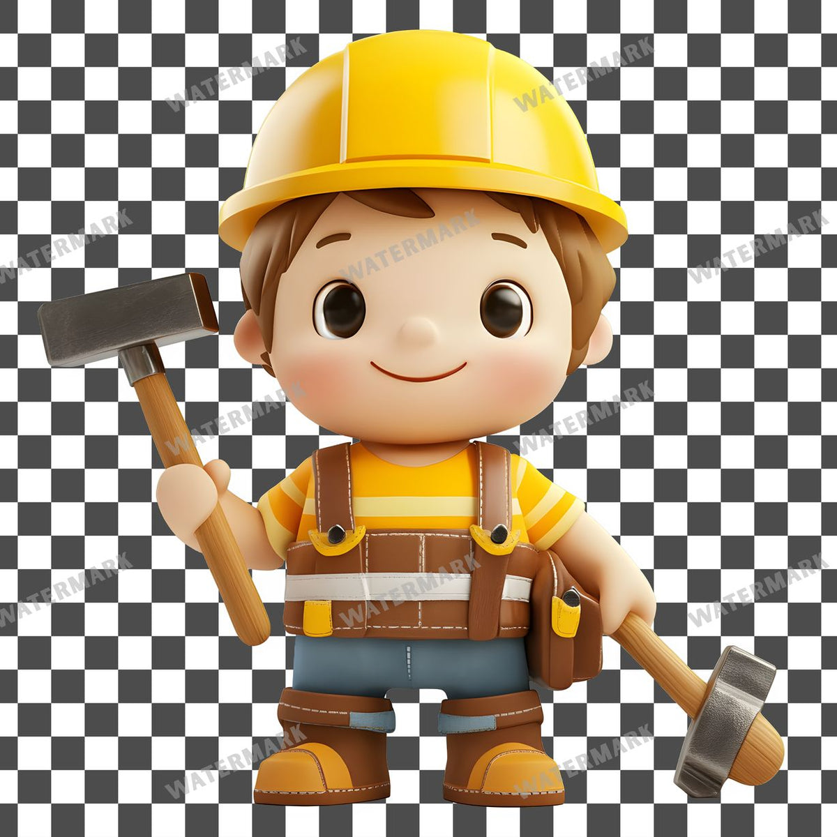 Construction Worker Clipart Pngs