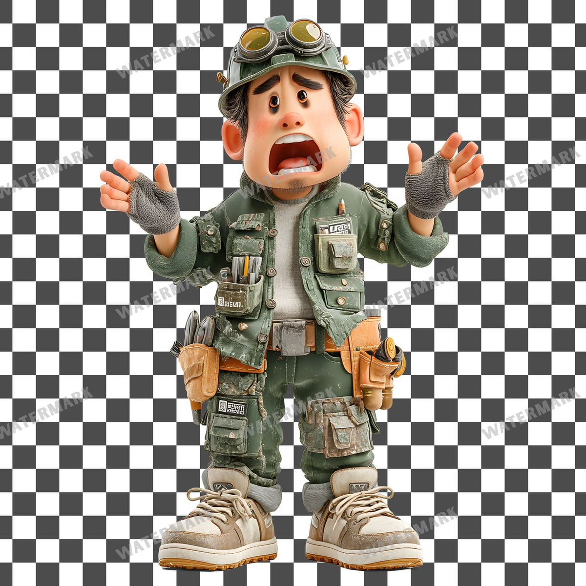 Construction Worker Clipart Pngs