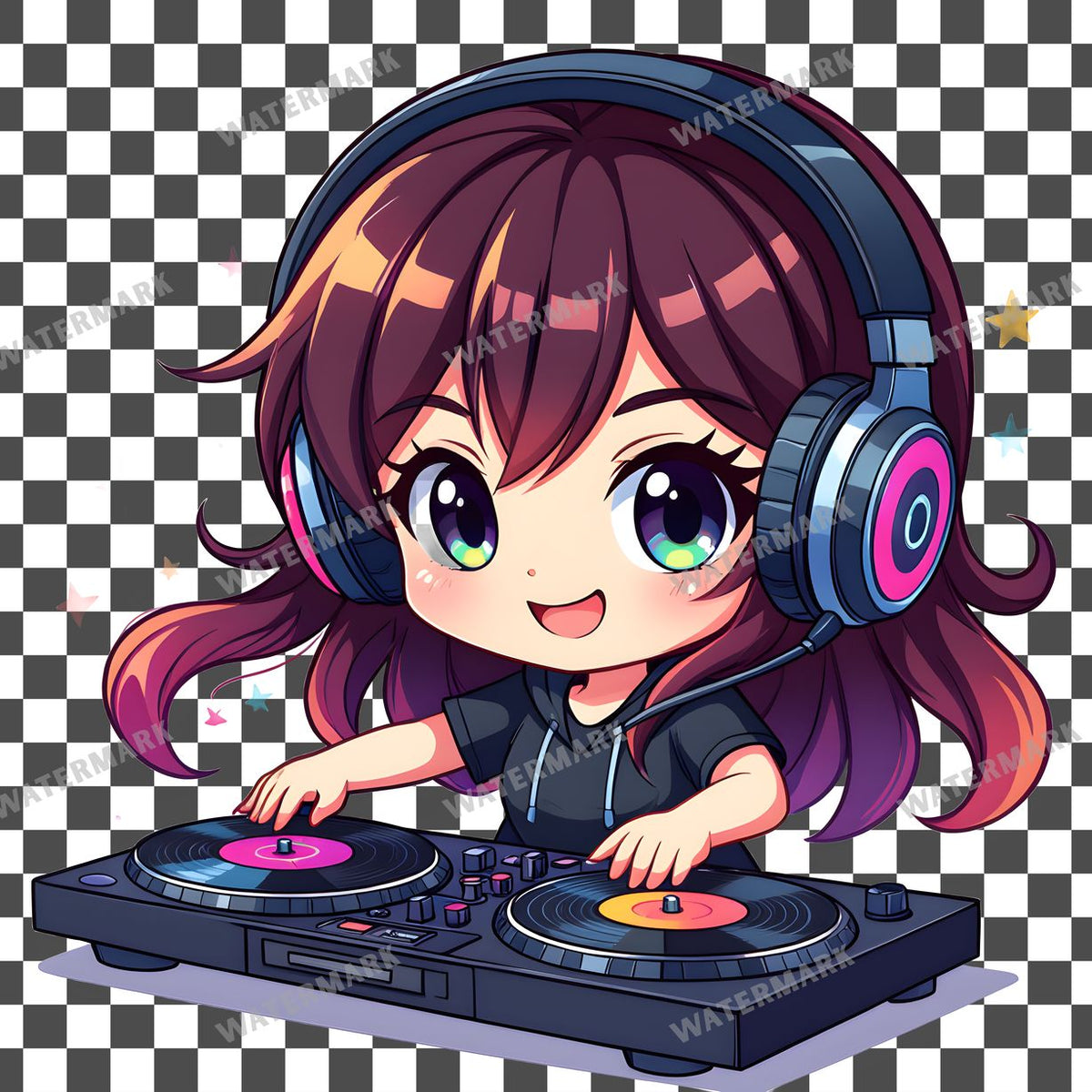 Cool Chibi Dj Clipart Pngs