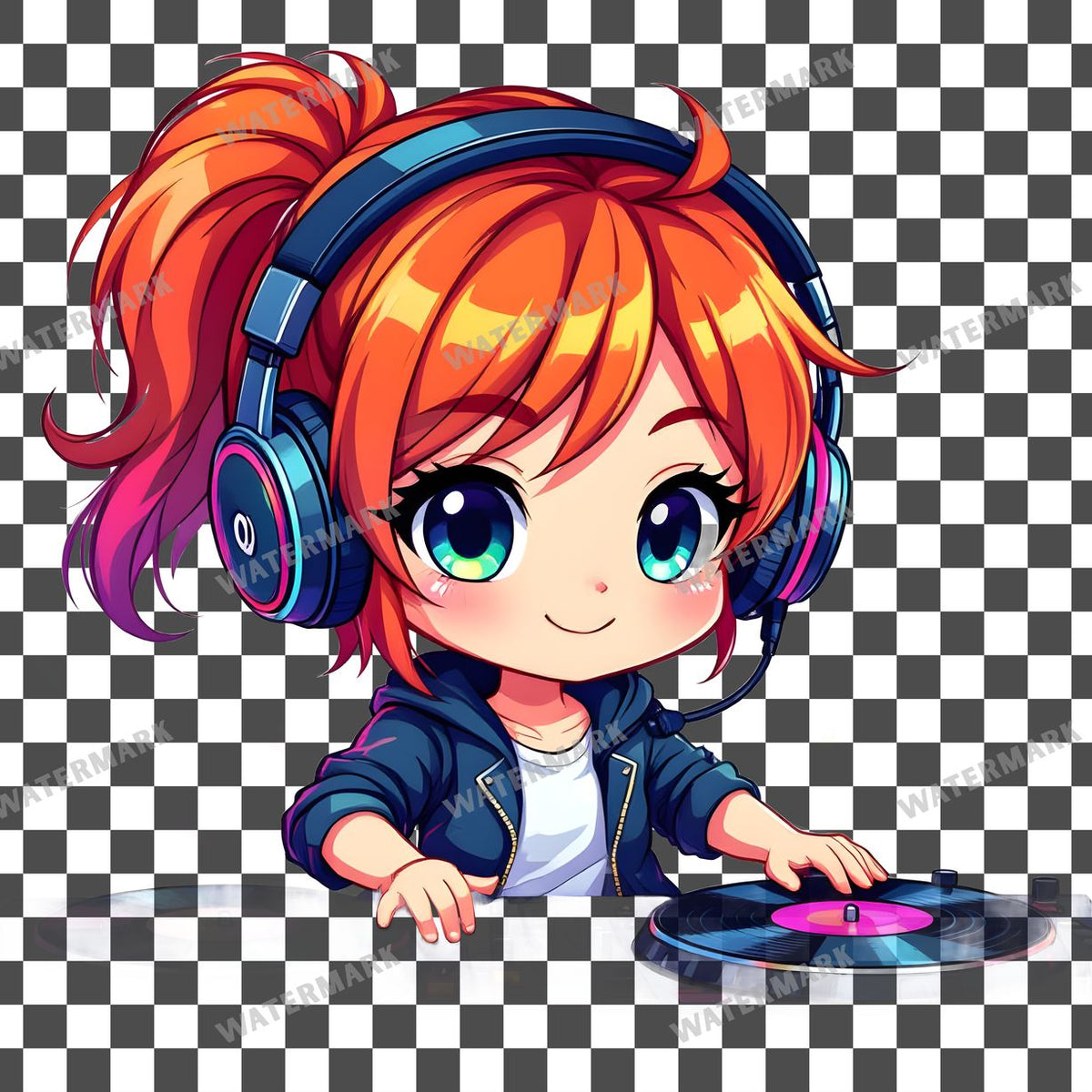 Cool Chibi Dj Clipart Pngs