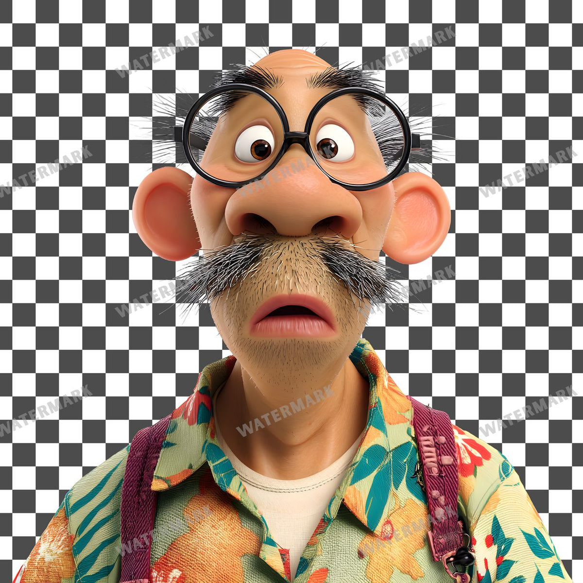 Dad Character Clipart Pngs
