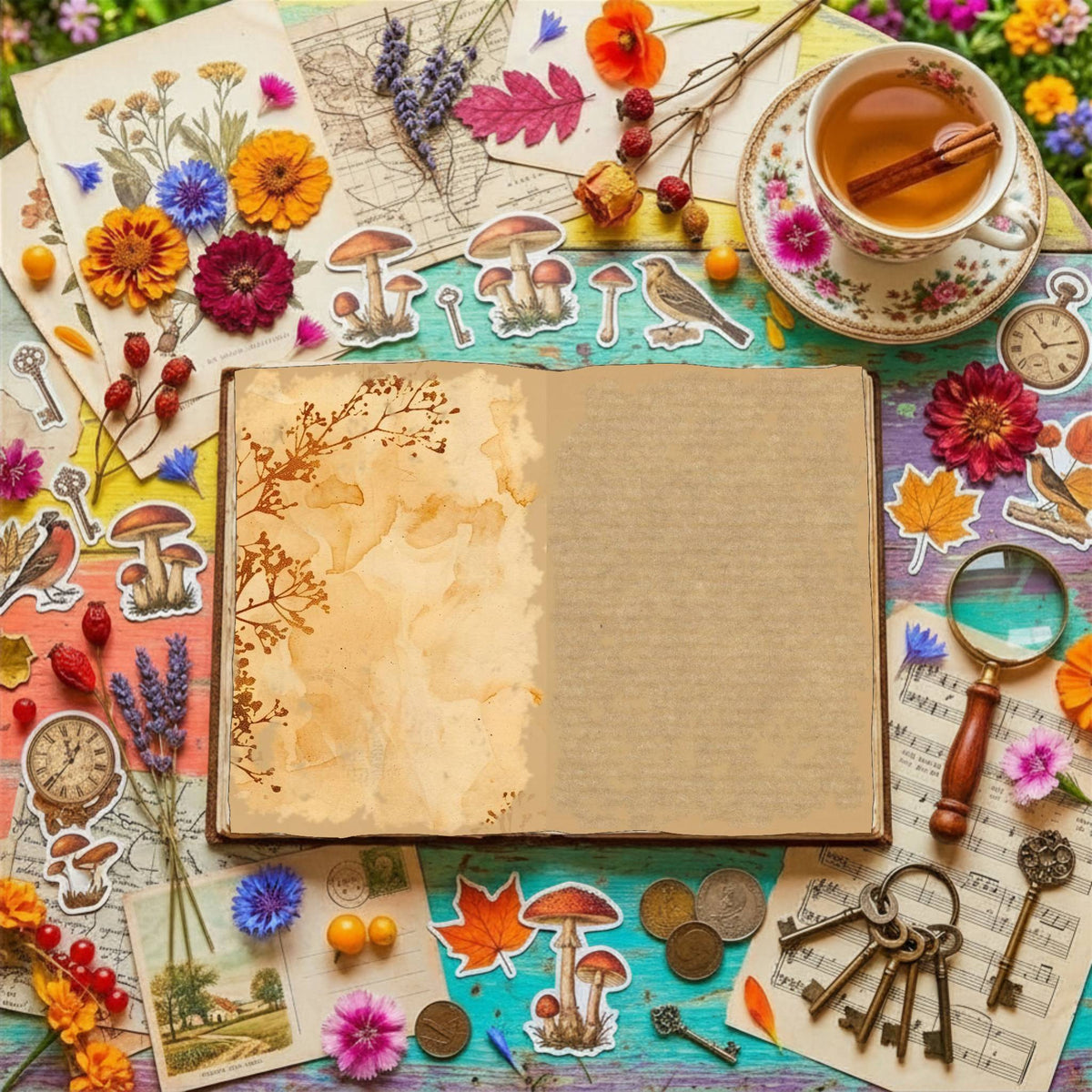 Daisy Flowers Digital Papers