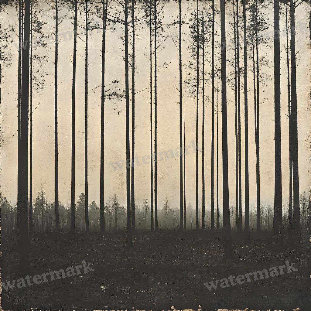 Dark Spooky digital photo backdrop for photo editing, preview 3