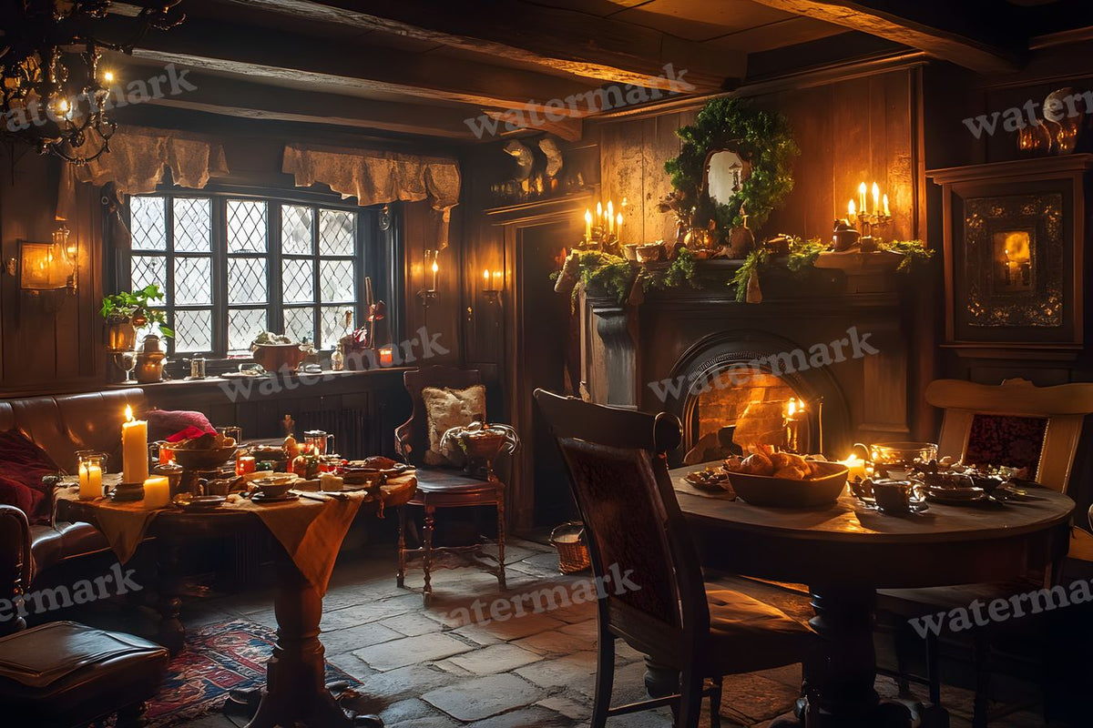 Dickens Tale Scene Backdrop Images