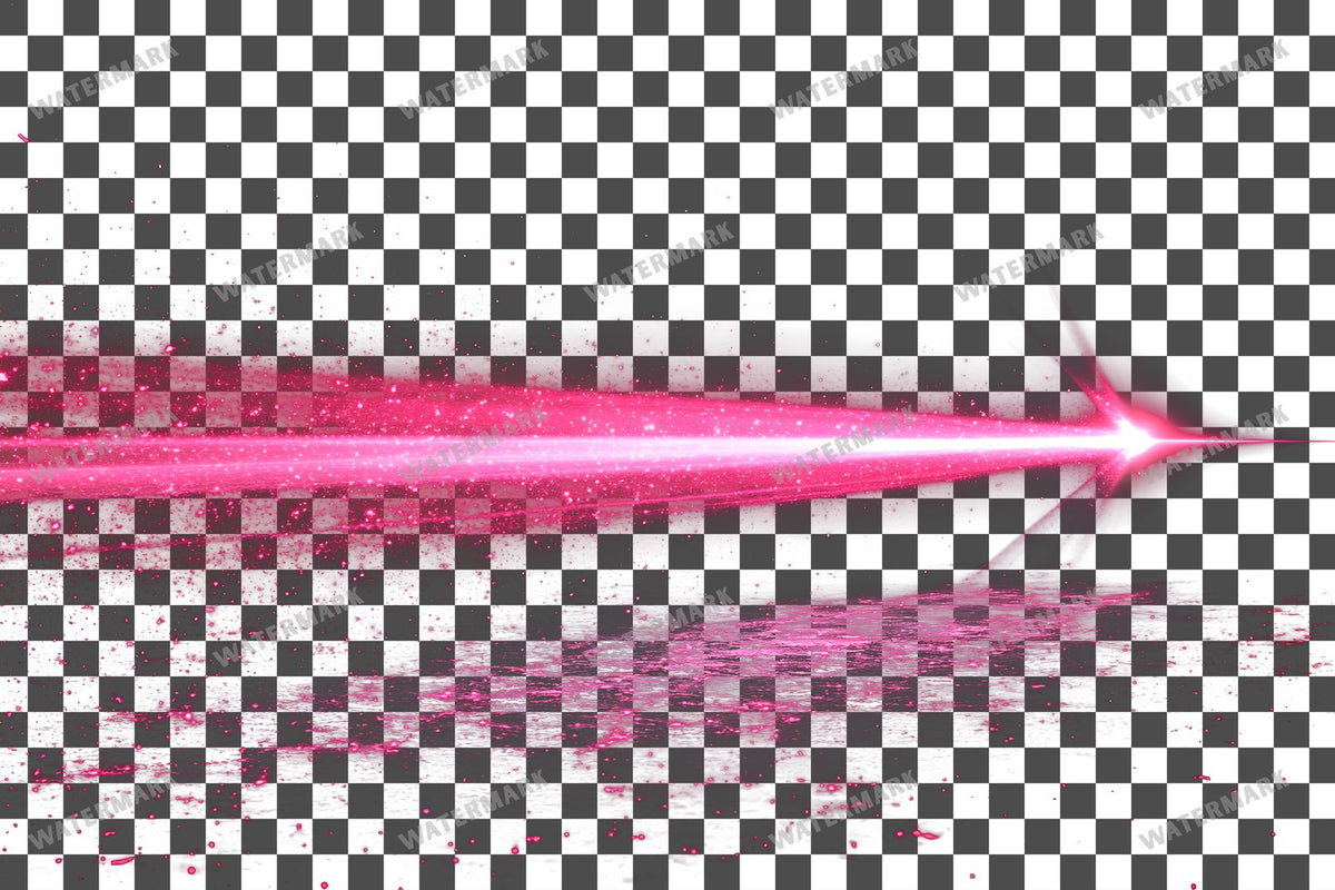 Directional Pink Light Sharp Focused Transparent Overlay Pngs