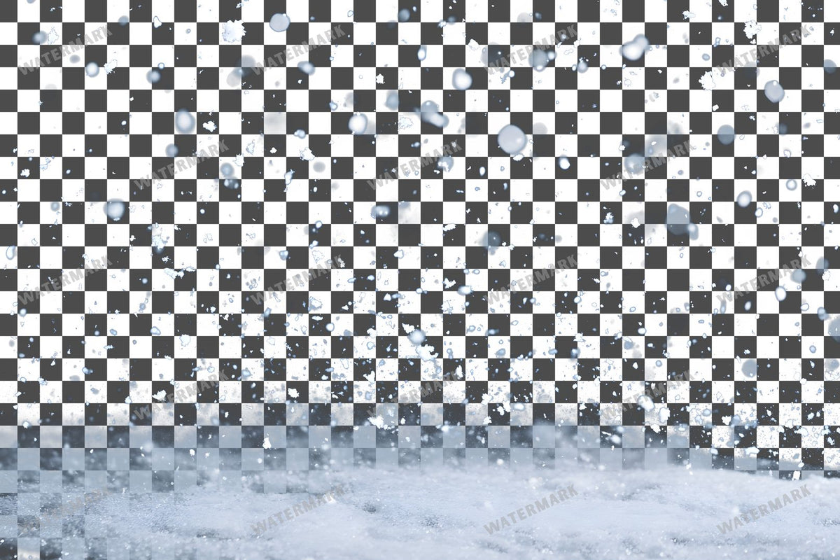 Driving Snow Transparent Overlay Pngs