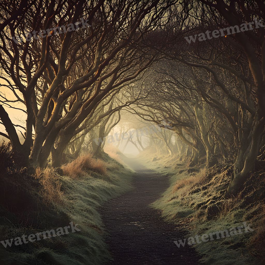 Eerie Forest Backdrop Images
