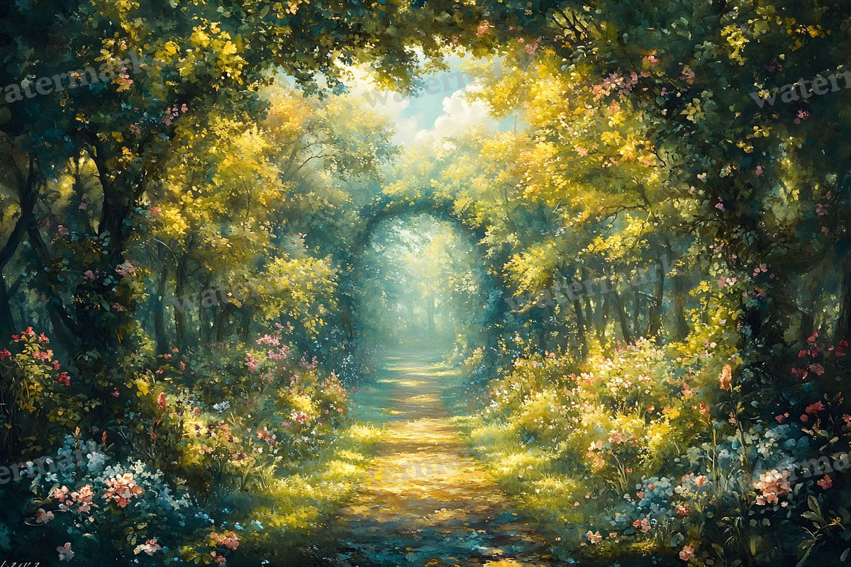 Enchanted Forest Backdrop Images