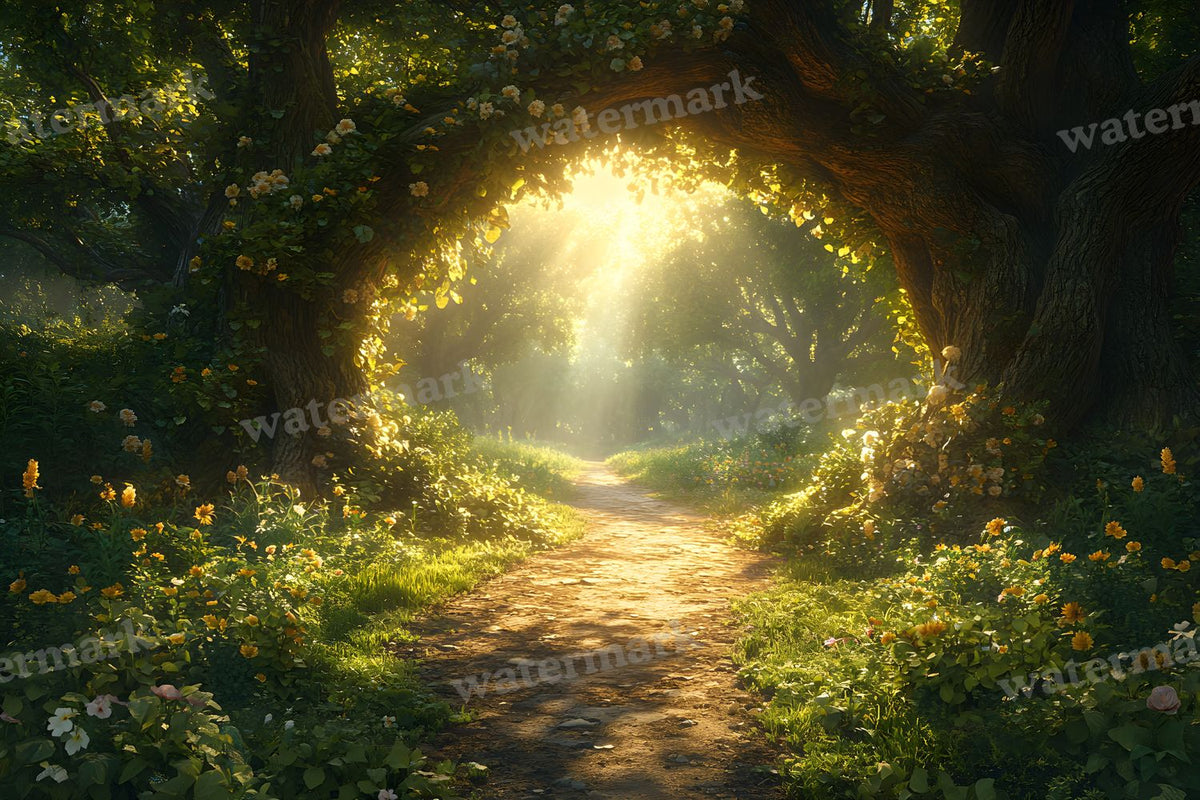Enchanted Forest Backdrop Images