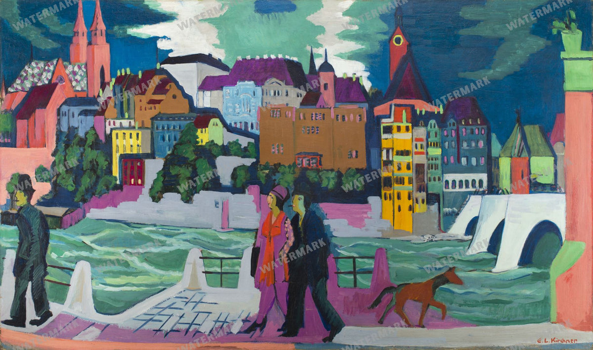Ernst Ludwig Vintage Paintings