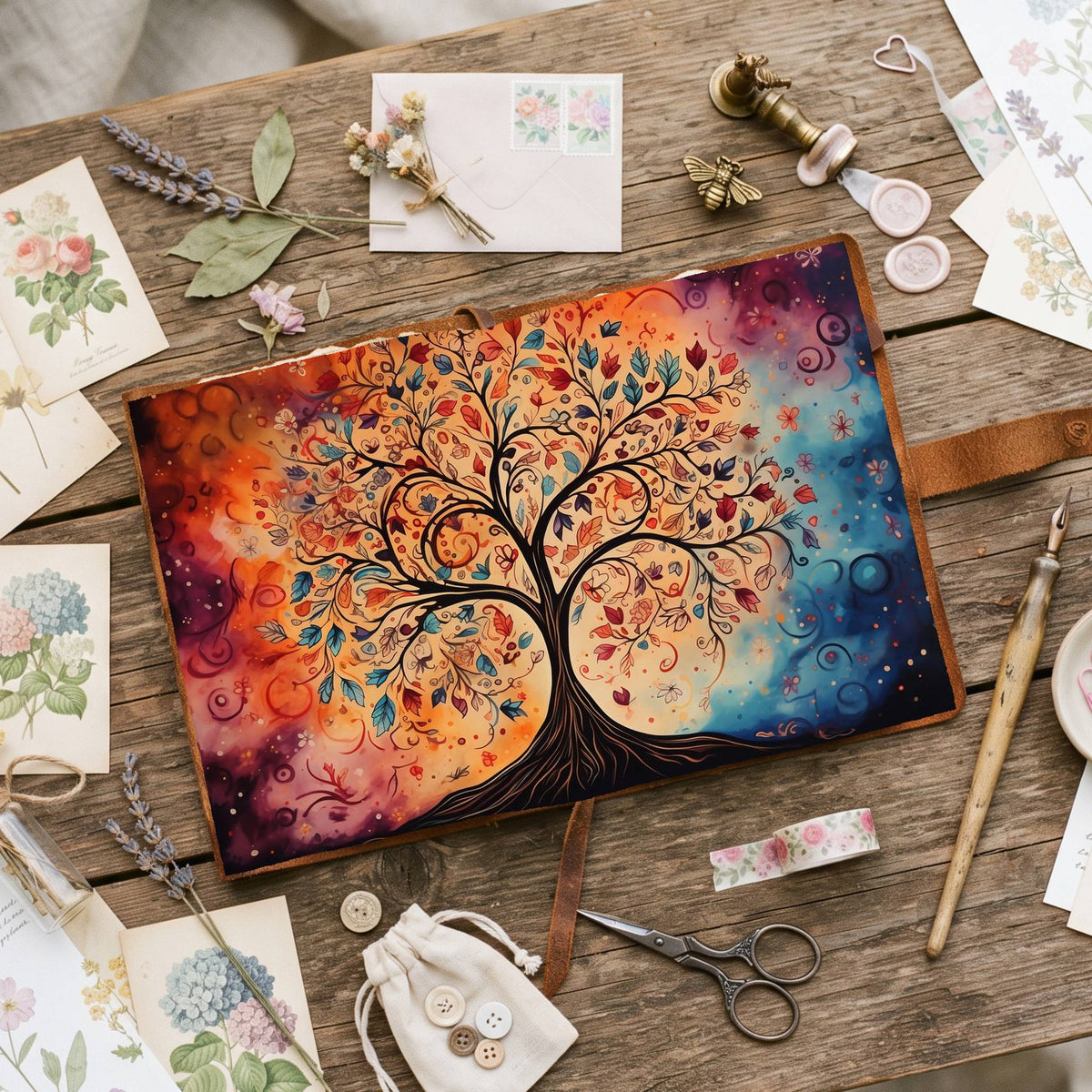 Ethereal Tree Digital Papers