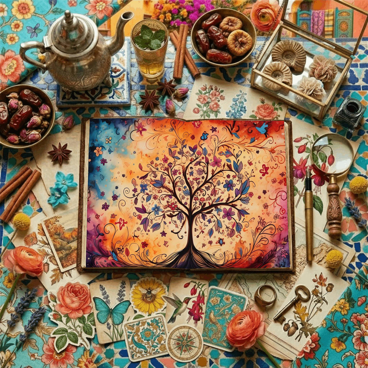 Ethereal Tree Digital Papers