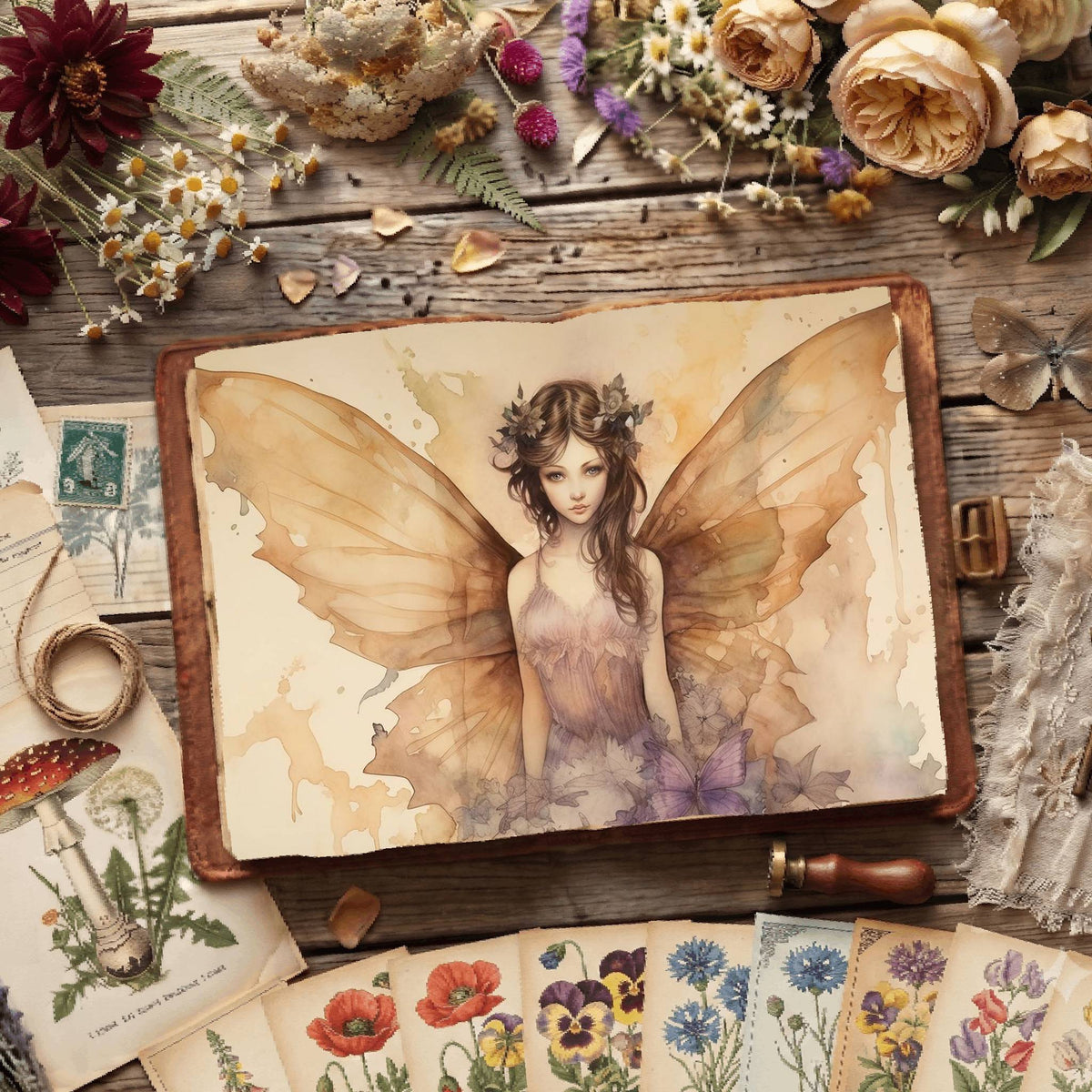 Fairies Digital Papers