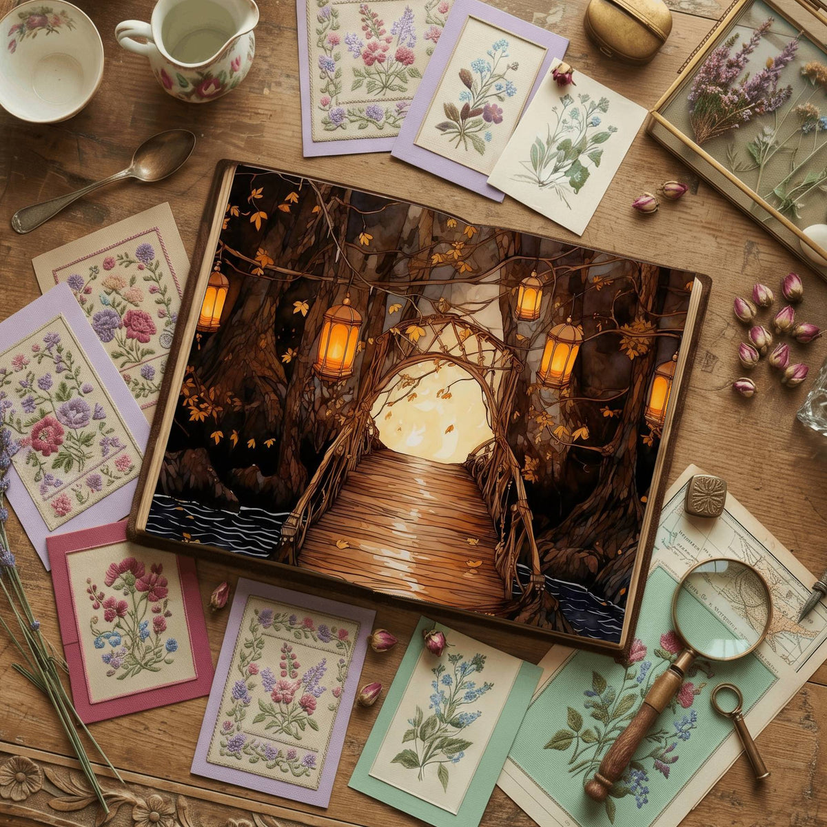 Fairy Bridge Digital Papers